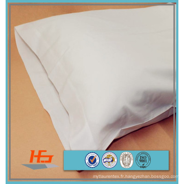 Cas d&#39;oreiller non tissé blanc jetable usine bon marché